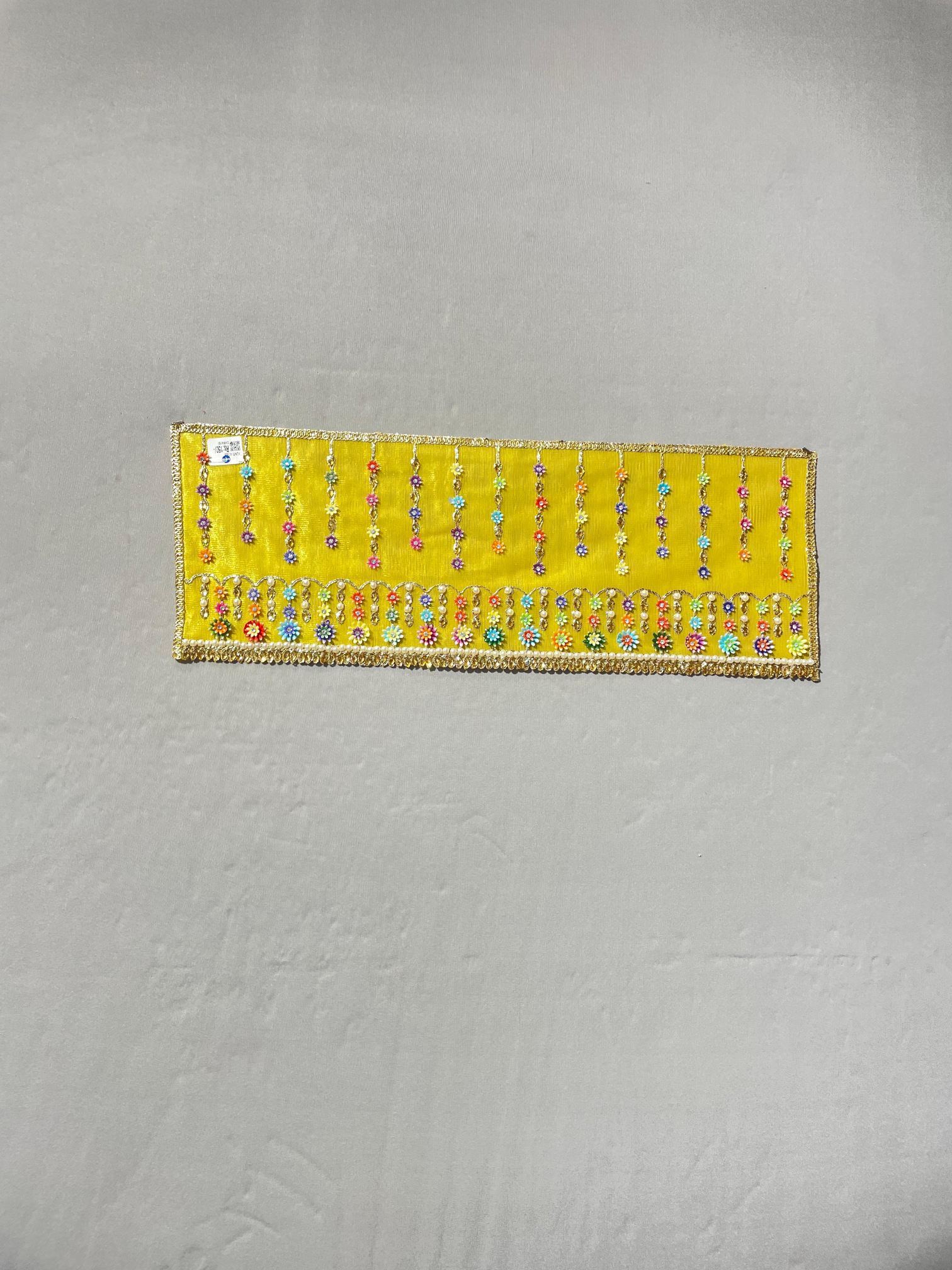 Maheshwari Fancy Store - Yellow Colour Kundan Chunri